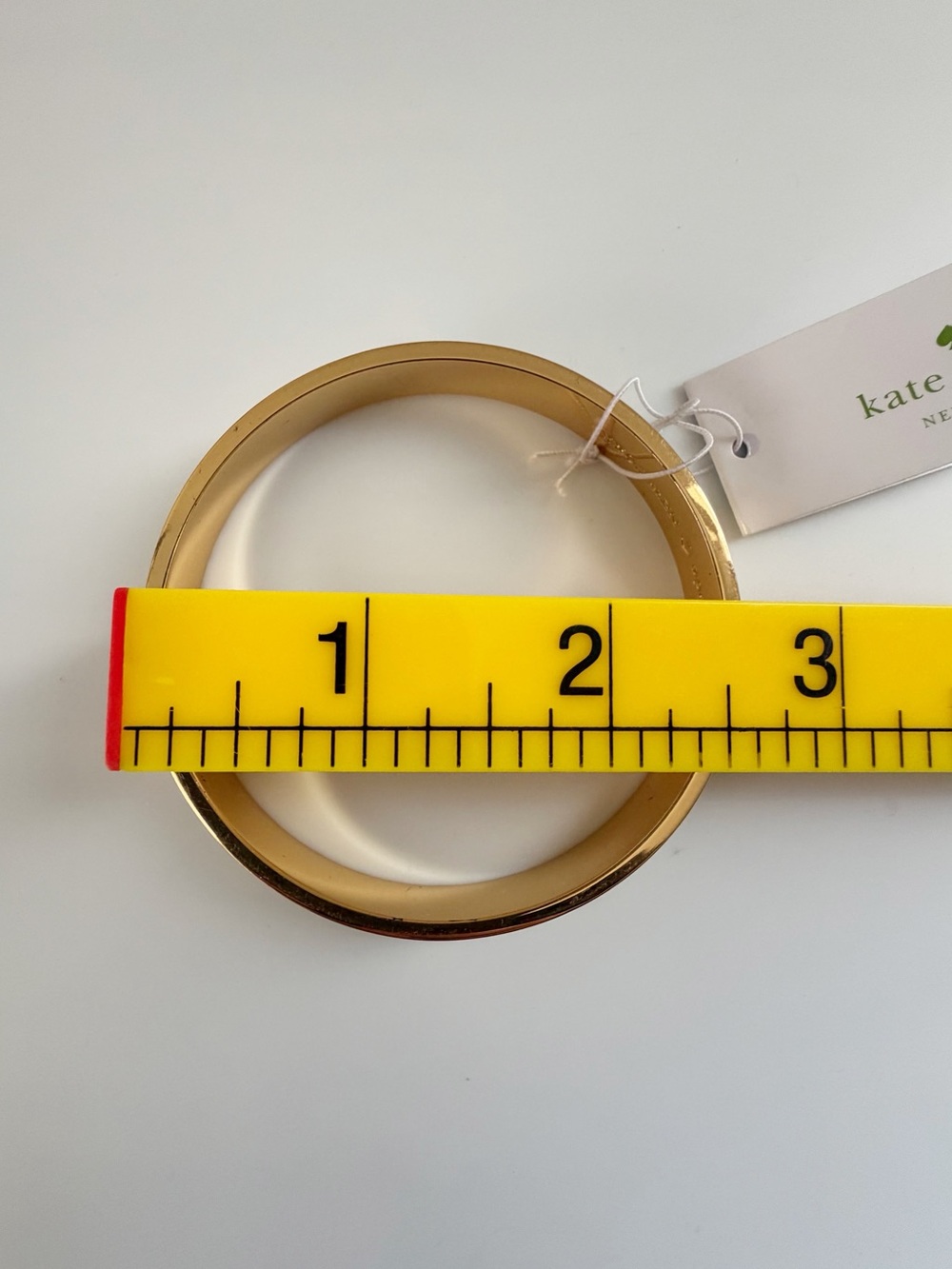 Kate Spade Gold Tone Enamel Bangle Bracelet - Picture 10 of 11